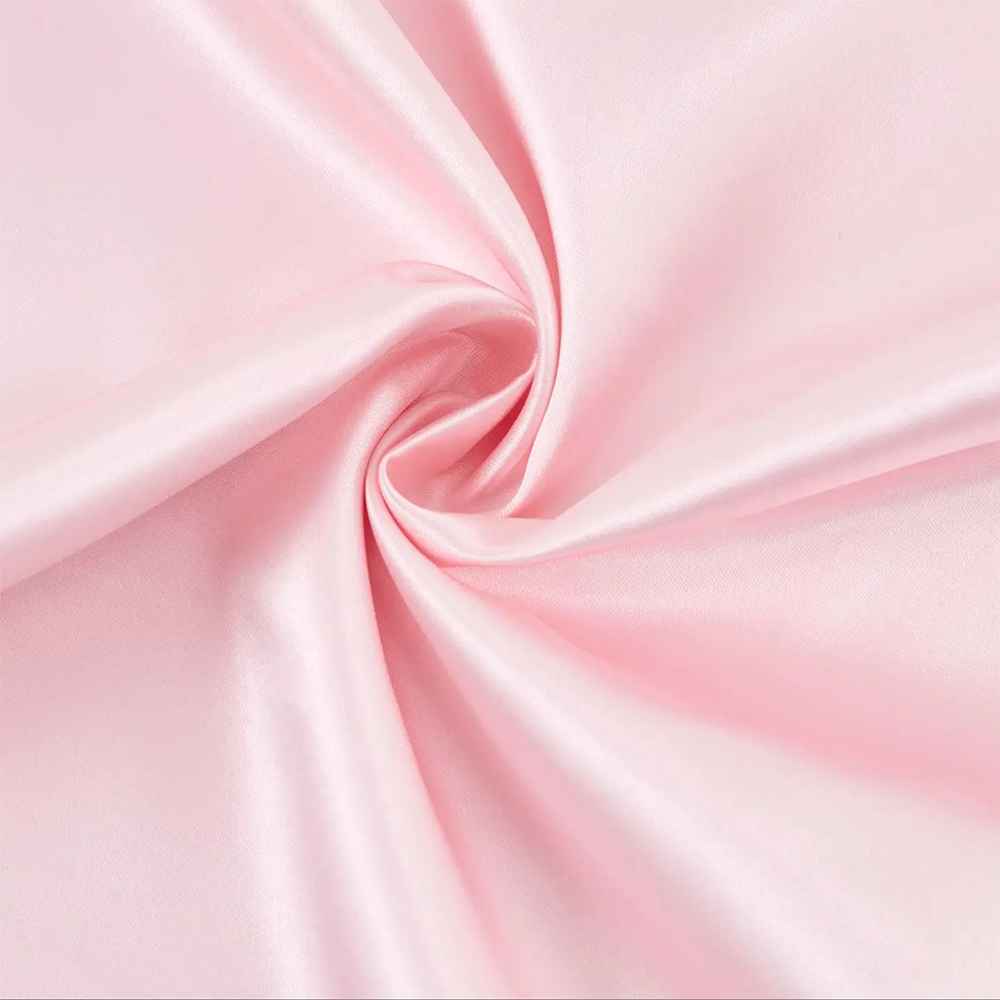 Perne de satin moi și netede solide din satin