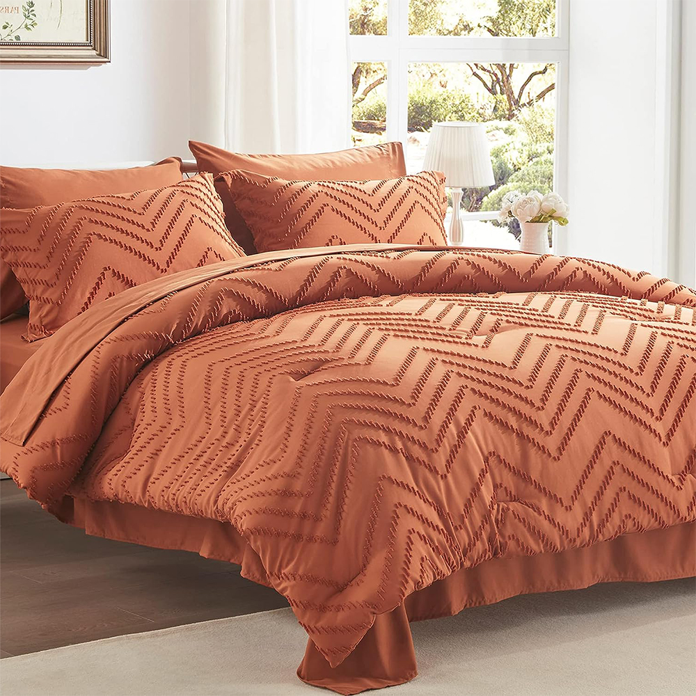 Maro Jacquard Boho BOHO WAVED SET COMFORTER Set